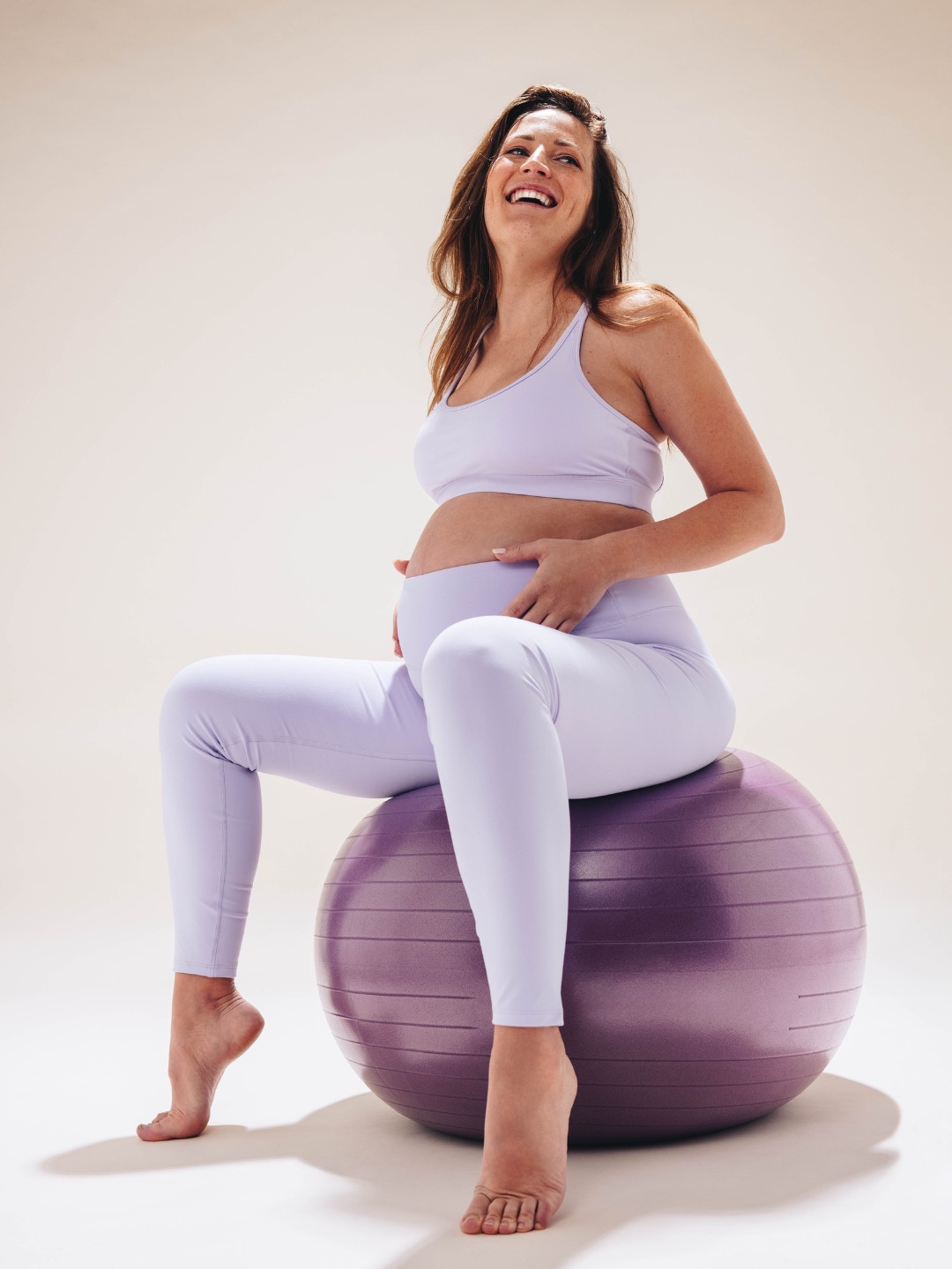 Pregnant woman exercising safely, Thrive & Nurture pregnancy programme